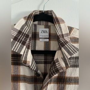Zara Mens Flannel